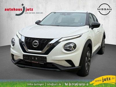 Gebraucht Nissan Juke Acenta 114 PS (83 kW) 2021 Weiß SUV
