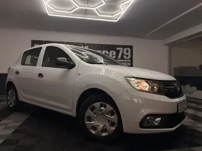 Brugt Dacia Sandero Acces 77 HK (56 kW) 2019 Hvid Sedan