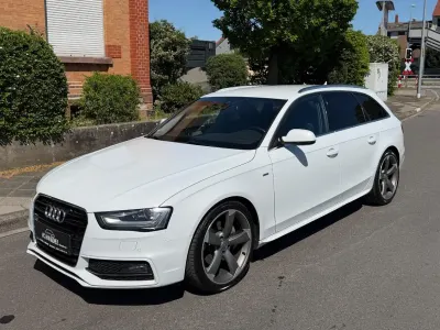 Gebraucht Audi A4 S-line plus 204 PS (150 kW) 2013 Weiß Kombi