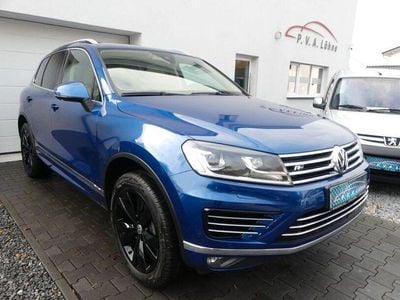 Gebraucht VW Touareg R-line 204 PS (150 kW) 2018 Reef blue metallic SUV