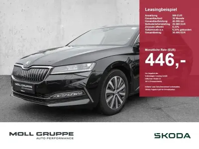 Gebraucht Skoda Superb Style 218 PS (160 kW) 2023 Blackmagic perleffekt (metallic) Kombi