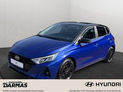 Gebraucht Hyundai i20 Intro Edition 101 PS (74 kW) 2021 Blau Kleinwagen