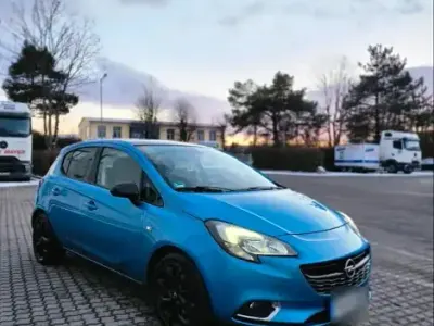 Gebraucht Opel Corsa 101 PS (74 kW) 2016 Blau Kleinwagen