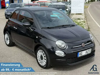 Gebraucht Fiat 500 Lounge 71 PS (52 kW) 2021 Vesuvio schwarz Kleinwagen