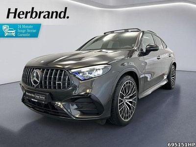 Gebraucht Mercedes GLC43 AMG AMG 421 PS (309 kW) 2024 Metalliclack graphitgrau Coupé