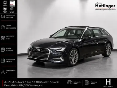 Occasion Audi A6 S-Line 286 ch (210 kW) 2022 Bleue Break