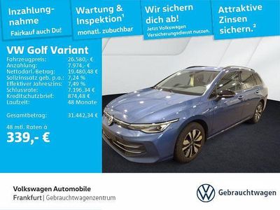 Gebraucht VW Golf VIII Goal 150 PS (110 kW) 2025 Blau Kombi