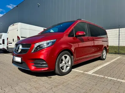 Używany Mercedes V220 AMG 200 KM (147 kW) 2020 Czerwony Minivan