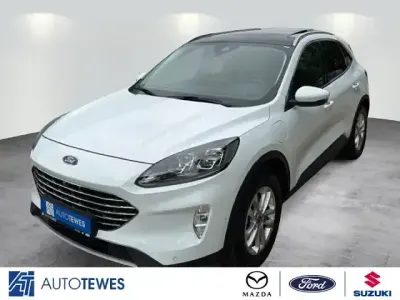 Gebraucht Ford Kuga Titanium X 225 PS (165 kW) 2022 Frozen white (weiss) SUV
