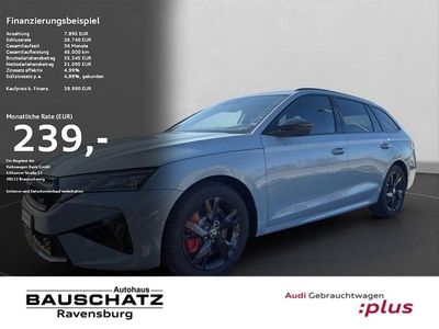 Usata Skoda Octavia RS 265 CV (194 kW) 2025 Grigio Station wagon