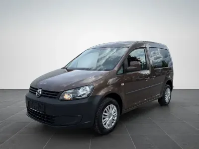 Gebraucht VW Caddy Trendline 75 PS (55 kW) 2014 Braun Van / Kleinbus