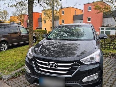 Gebraucht Hyundai Santa Fe 150 PS (110 kW) 2015 Schwarz SUV