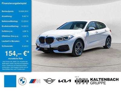 Second-hand BMW 118 Sport Line 136 CP (100 kW) 2022 Alb Hatchback