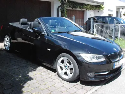Gebraucht BMW 318 Cabriolet 143 PS (105 kW) 2010 Schwarz Cabrio