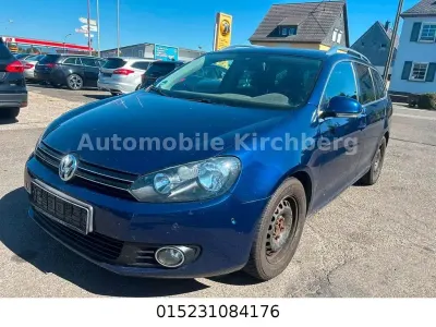 Gebraucht VW Golf VI Comfortline 122 PS (89 kW) 2009 Blau Kombi