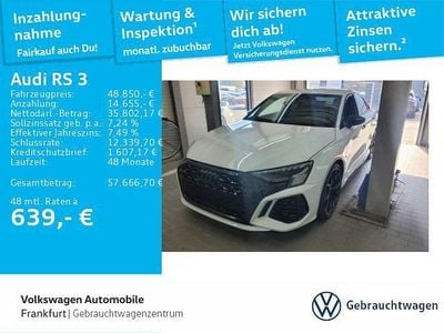 Second-hand Audi RS3 Ambiente 400 CP (294 kW) 2022 Alb Berlinǎ