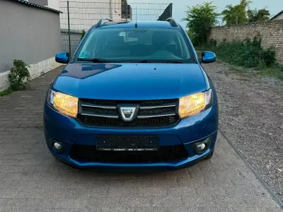 Gebraucht Dacia Logan MCV 90 PS (66 kW) 2014 Blau Kombi