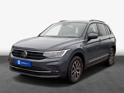 gebraucht VW Tiguan 2.0 TDI SCR DSG Life LED AHK RFK SHZ GJR NAV LaneAssist