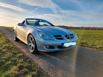 Gebraucht Mercedes SLK200 163 PS (119 kW) 2005 Silber Cabrio