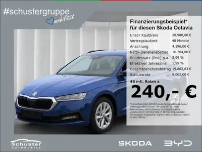 Gebraucht Skoda Octavia 204 PS (150 kW) 2023 Energyblau Kombi