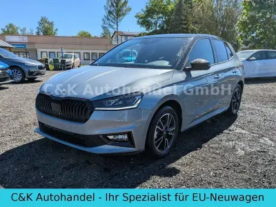 Neu Skoda Fabia Monte Carlo 116 PS (85 kW) 2026 Smokey diamond silber + schwar Kleinwagen