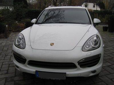 gebraucht Porsche Cayenne S weiß, Diesel, V8, 4,2 l, Tiptronic, Langstrecke