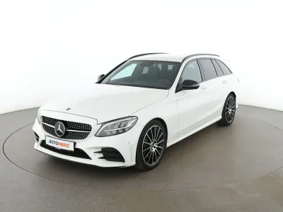 Gebraucht Mercedes C300 AMG line 258 PS (189 kW) 2019 Weiß Kombi