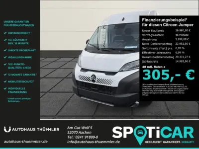 Gebraucht Citroën Jumper 140 PS (102 kW) 2025 Eisweiß Van / Kleinbus