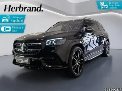Gebraucht Mercedes GLS400 AMG 330 PS (242 kW) 2022 Metalliclack obsidianschwarz SUV