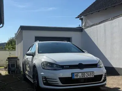 Gebraucht VW Golf VII GTD 184 PS (135 kW) 2015 Weiß Kombi