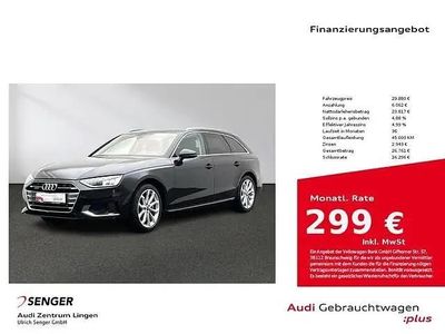 Second-hand Audi A4 Advanced Plus 204 CP (150 kW) 2023 Negru Break