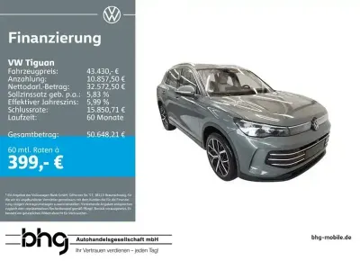 Gebraucht VW Tiguan Elegance 204 PS (150 kW) 2025 Grün SUV