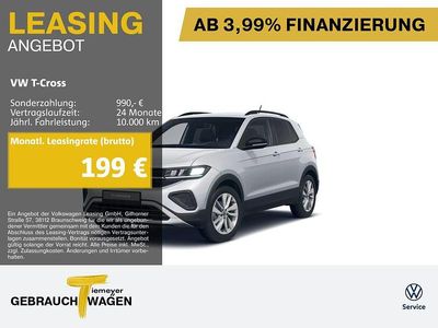 Silber Gebraucht 2025 VW T-Cross Goal SUV | 23.590 € (Guter Preis)