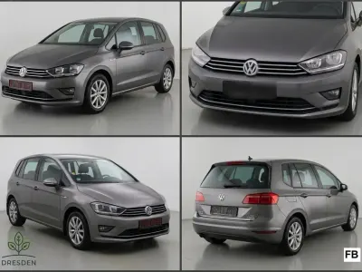 Gebraucht VW Golf Sportsvan LOUNGE 125 PS (91 kW) 2015 Grau Van / Kleinbus