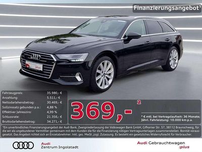 Mythosschwarz metallic Gebraucht 2022 Audi A6 Sport Kombi | 34.790 € (Fairer Preis)