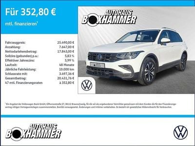 Weiß Gebraucht 2020 VW Tiguan United SUV | 25.490 € (Fairer Preis)