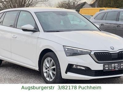 Gebraucht Skoda Scala Ambition 116 PS (85 kW) 2020 Weiß Kleinwagen