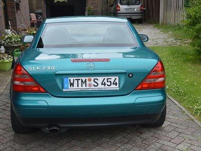 Usata Mercedes SLK230 262 CV (192 kW) 1998 Verde Cabrio