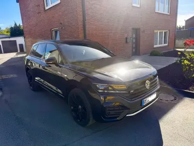 Brugt VW Touareg R-line 231 HK (169 kW) 2020 Sort SUV
