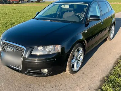 Gebraucht Audi A3 125 PS (91 kW) 2008 Schwarz Kleinwagen
