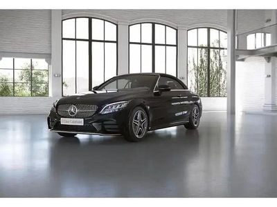Gebraucht Mercedes C220 AMG 194 PS (142 kW) 2022 Unilack schwarz Cabrio