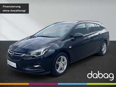 Gebraucht Opel Astra Business 110 PS (80 kW) 2018 Blau Kombi