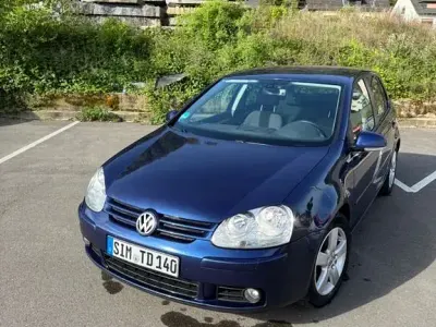 Usata VW Golf VI 140 CV (102 kW) 2008 Blu Utilitaria