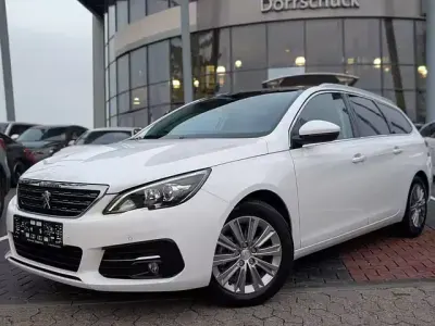 Gebraucht Peugeot 308 SW Business-Line 132 PS (97 kW) 2018 Weiß Kombi