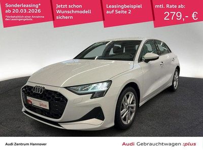 Gebraucht Audi A3 Advanced Plus 116 PS (85 kW) 2025 2y gletscherweiß metallic Limousine