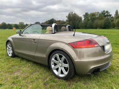 Gebraucht Audi TT Roadster S-Line 211 PS (155 kW) 2008 Beige Cabrio