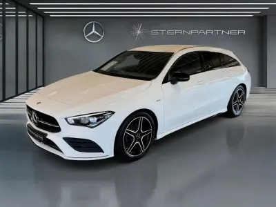 Gebraucht Mercedes CLA200 Shooting Brake AMG 163 PS (119 kW) 2021 Weiß Kombi