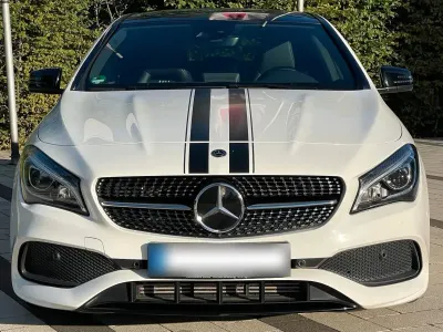 Brugt Mercedes CLA200 Edition 156 HK (114 kW) 2017 Hvid Coupe