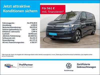 Gebraucht VW Multivan 204 PS (150 kW) 2024 Blau Van