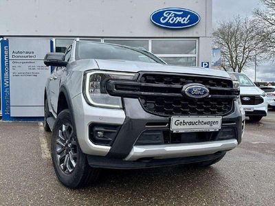 Gebraucht Ford Ranger Wildtrack 205 PS (150 kW) 2023 Polarsilber metallic Pickup